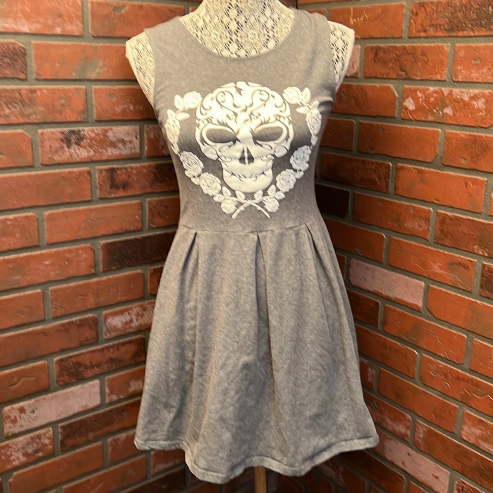 H&M's Divided Skull and roses dress